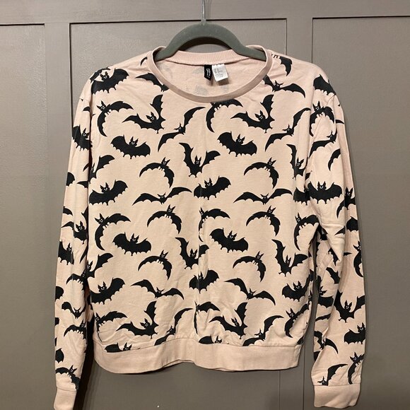 Divided Other - Girls Divided Bat Print Sweatshirt - Size Medium